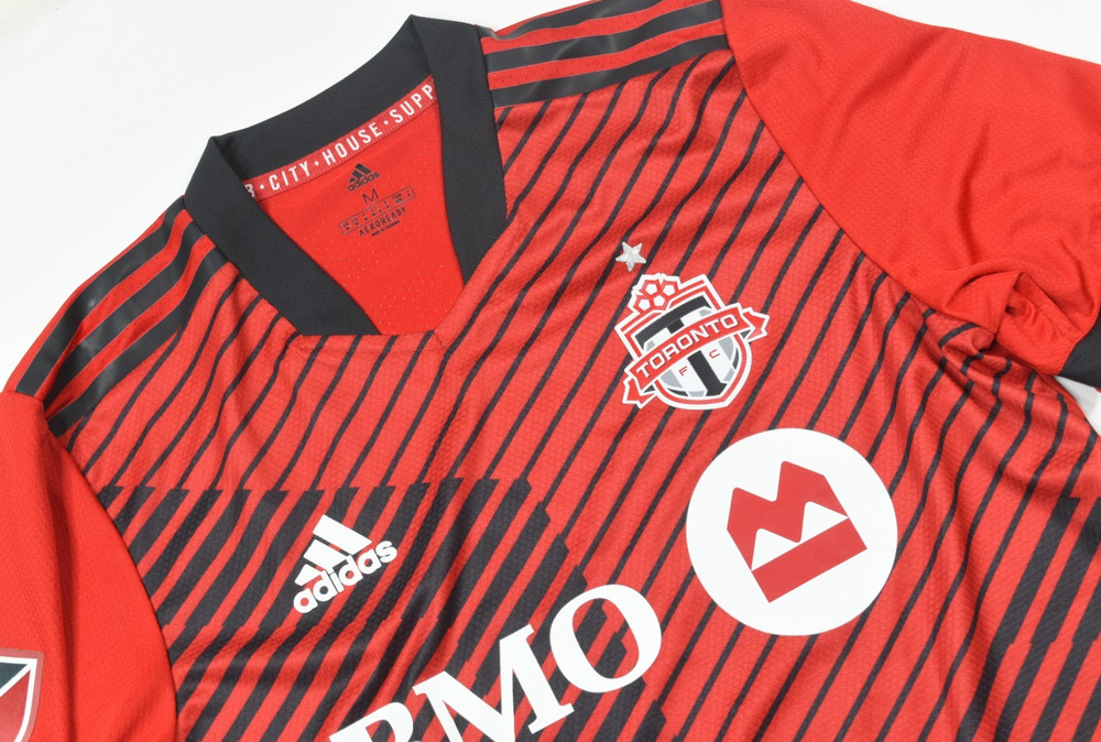 Adidas Toronto FC Home 2021 Soccer Jersey Mens Medium Short Sleeve Red MLS